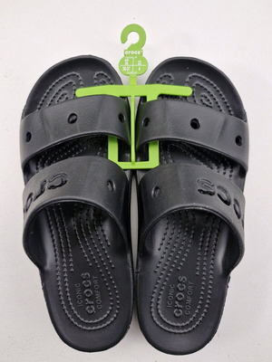 Crocs παντόφλες καινούργιες, μέγεθος 37-37,5, μαύρες