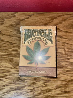 Bicycle Weed Playing Cards used, complete deck