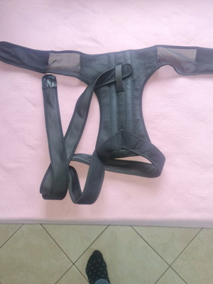 Back posture corrector used, size M, black