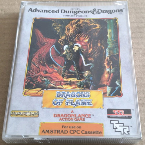 Dragons Of Flame (AD&D) Amstrad cassette like new