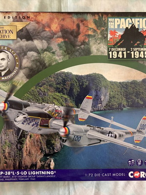 Corgi P-38 Lightning Diecast Model 1:72 Limited Edition καινούργιο