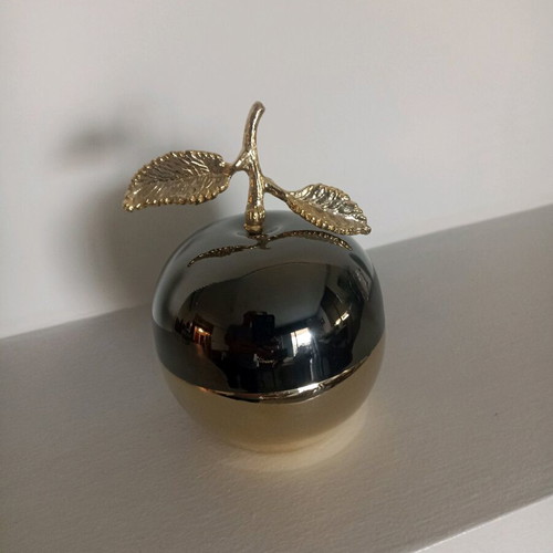 Bronze gilded fondantière like new