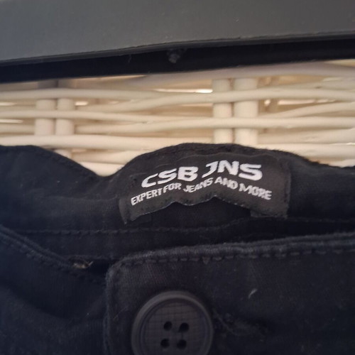 Vintage CSB Denim black jeans size 32 like new