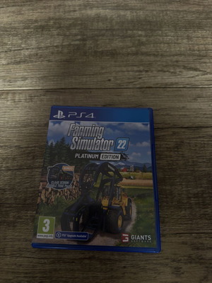 Farming Simulator 22 PlayStation 4 game like new