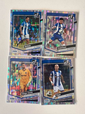 Κάρτες Donruss FIFA Soccer FC Porto Parallel 2023-24, πακέτο 4 καινούργιες