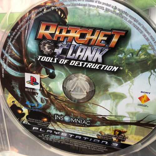 Ratchet Clank Tools of Destruction PS3 refurbished game