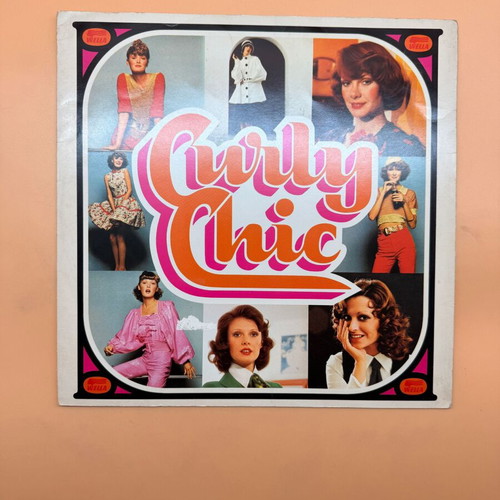 Wella Curly Chic vinyl used, collectible promotional album