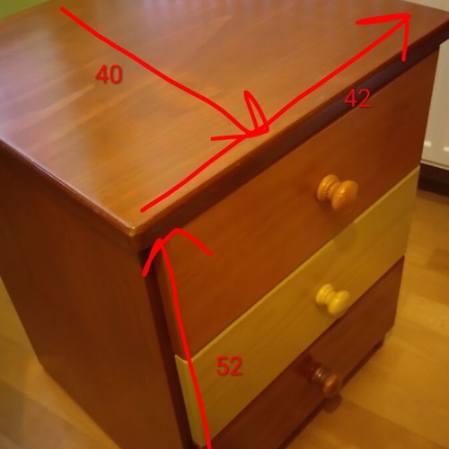 Children's/Teen bedroom set Vasileiadis made of solid wood like new