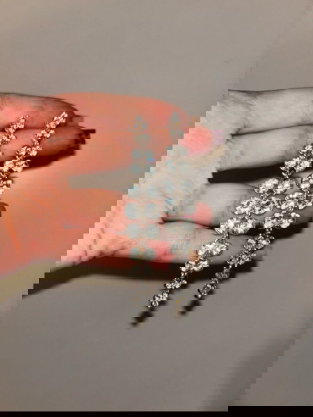 Zircon Διαμαντένια σκουλαρίκια