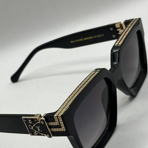 LV Millionaire sunglasses used, black, Luxottica
