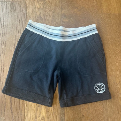 Converse All Star sports fleece shorts Small black like new