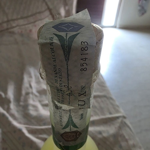 Limoncello Pallini unused, bought from Italy with security seal