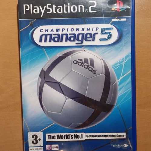Championship Manager 5 PlayStation 2 (PS2) like new, complete