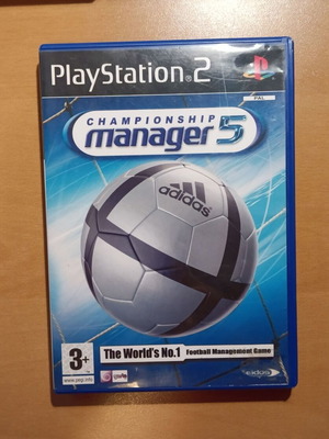 Championship Manager 5 PlayStation 2 (PS2) like new, complete
