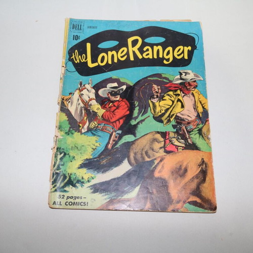 Lone Ranger #31 comic used, legendary golden age western series 1951