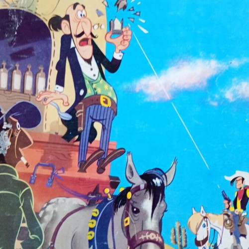 Lucky Luke comics used, pack of 6