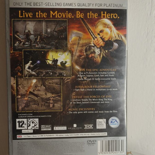 The Lord of the Rings The Return of the King PlayStation 2 game