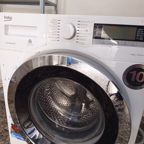 Beko washing machine used, 11 kg load capacity