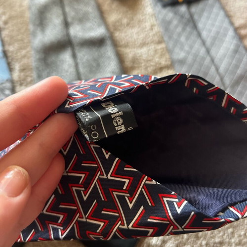 Set of 5 ties like new, various brands, multicolored
