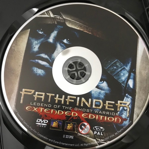 Pathfinder Legend of the Ghost Warrior Extended Edition DVD used with Greek subtitles