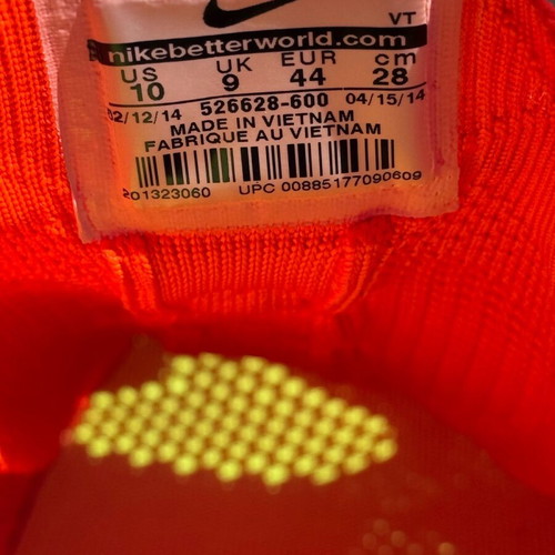 Nike Flyknit Racer Pink Flash size 44 like new