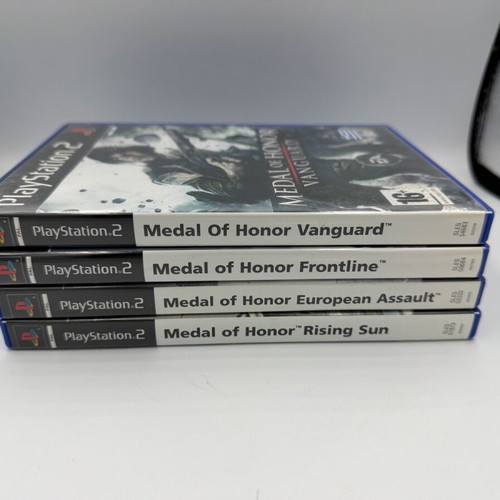 Πακέτο Medal of Honor 4 παιχνίδια μεταχειρισμένα για PlayStation 2