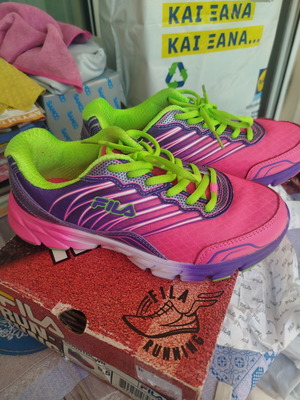 Fila Running Countdown Women's Athletic Shoes size 38 like new, multicolor