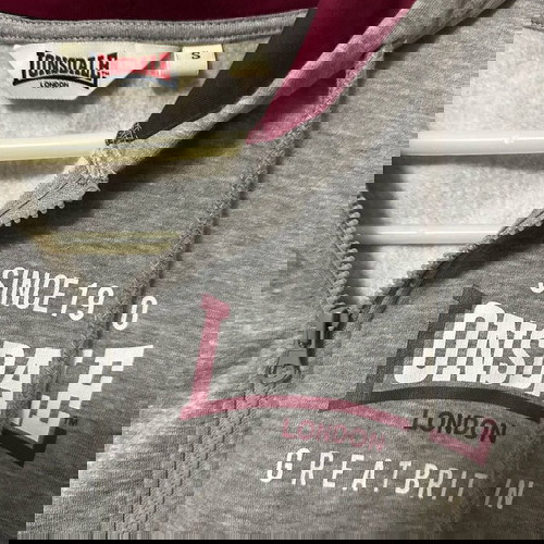 Lonsdale Lintmill Ανδρική Ζακέτα Καινούργια, Μέγεθος S, Γκρι