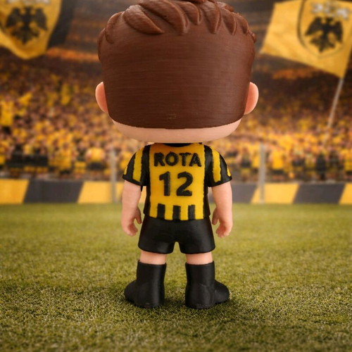 Lazaros Rota AEK figure new, 3d printed, height 10-12 cm