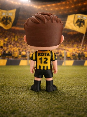 Lazaros Rota AEK figure new, 3d printed, height 10-12 cm