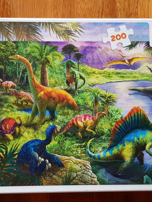 Trefl Dinosaur Puzzle 200 Pieces Like New