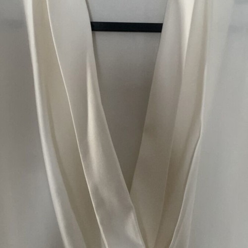 Mango white mini dress like new, size S