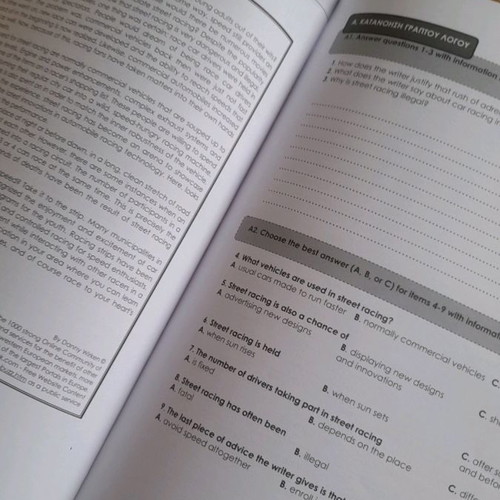Target University English Exam Guide with solved tests and free booklets