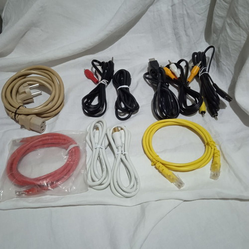 Cables new, sold separately