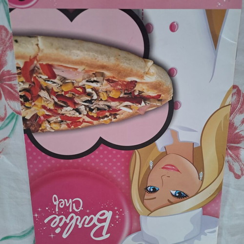 Barbie Chef book new with pizza recipes and tips