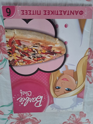 Barbie Chef book new with pizza recipes and tips