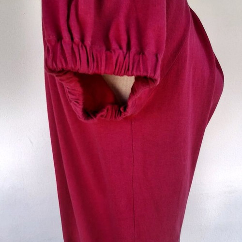 Benetton dress S fuchsia like new