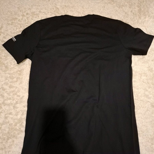 Tshirt black men's short sleeve new, size Large