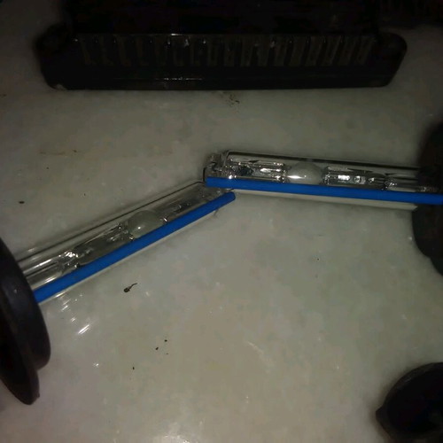 Xenon motorcycle light set like new