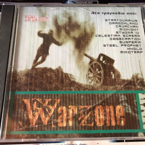 Warzone XXV CD used, Metal Invader 1999