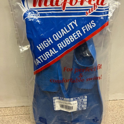 Majorca fins size 24-26 new