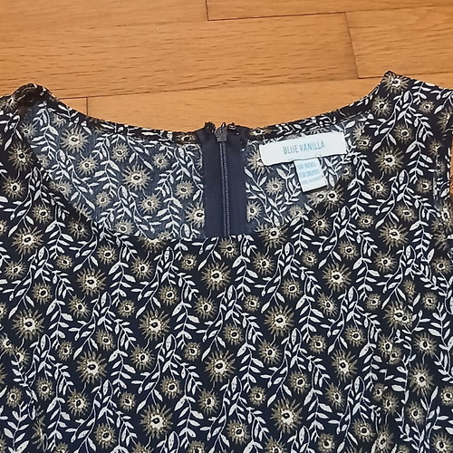 Blue Vanilla floral print A dress size XS like new