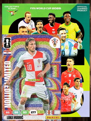 Κάρτα Modric limited FIFA World Cup 2026 Adrenalyn XL Croatia καινούργιο