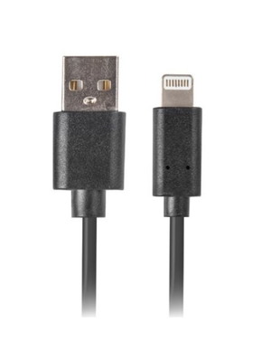 Lanberg Lightning M to USB-A M Cable 1 m Black New