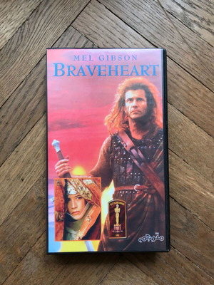 Βιντεοκασέτα Braveheart VHS μεταχειρισμένη, αυθεντική ταινία