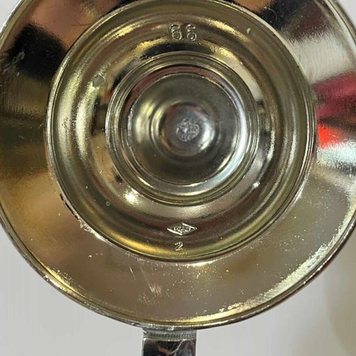 Gerz German beer stein used with embossed designs and pewter lid