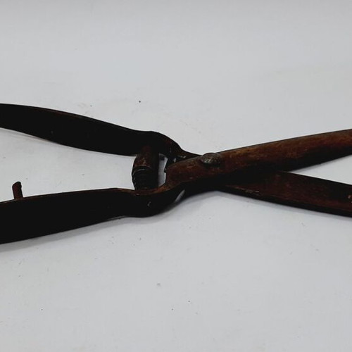 Antique hand sheep and goat shears used, metal construction