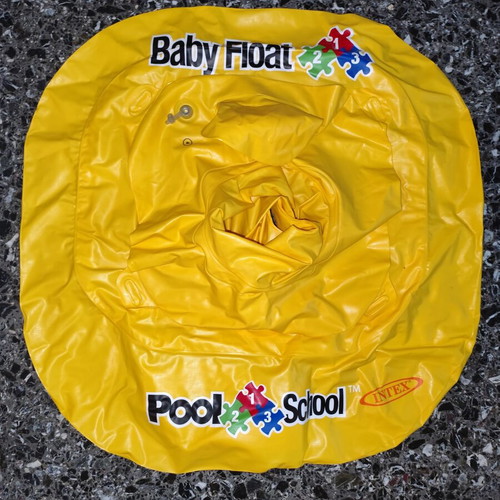 Intex Baby Float Swimtrainer used, for 1-2 years, yellow