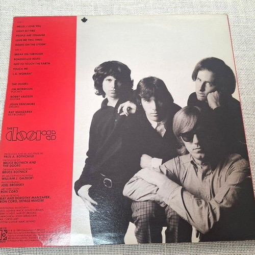The Doors Greatest Hits LP като нов, рок