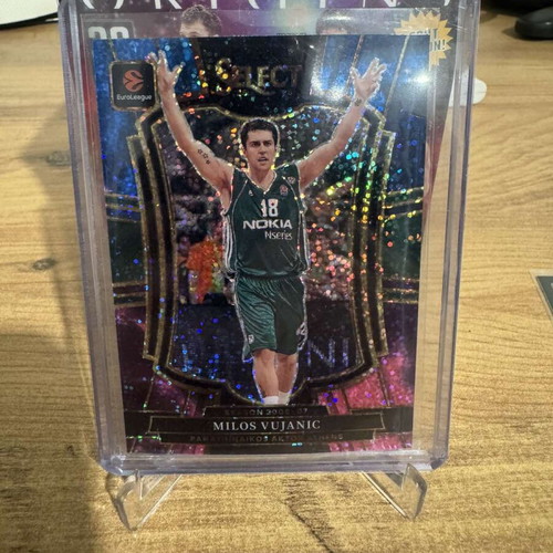 Panini Select Euroleague 2025-26 Milos Vujanic Cosmic SSP card like new